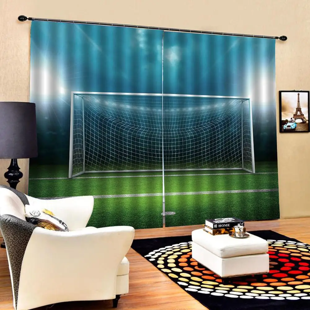 sports curtains green curtain Bedroom 3D Window Curtain Luxury living room decorate Cortina
sports curtains green curtain Bedroom 3D Window Curtain Luxury living room decorate Cortina