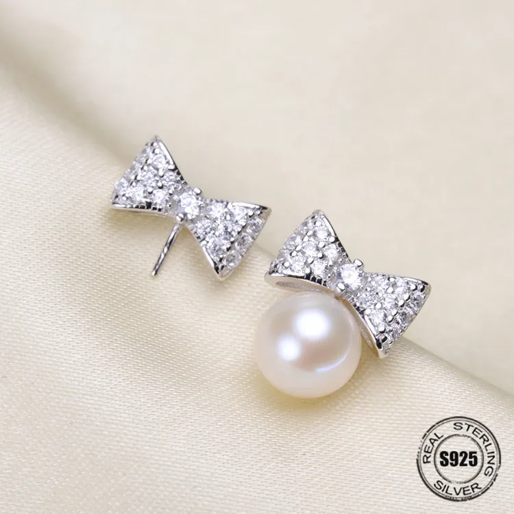 HOT High Quality 925 Sterling Silver Stud Earrings Settings DIY Pearl Earring Hooks Findings Women's Jewelry Making Accessories
HOT High Quality 925 Sterling Silver Stud Earrings Settings DIY Pearl Earring Hooks Findings Women's Jewelry Making Accessories