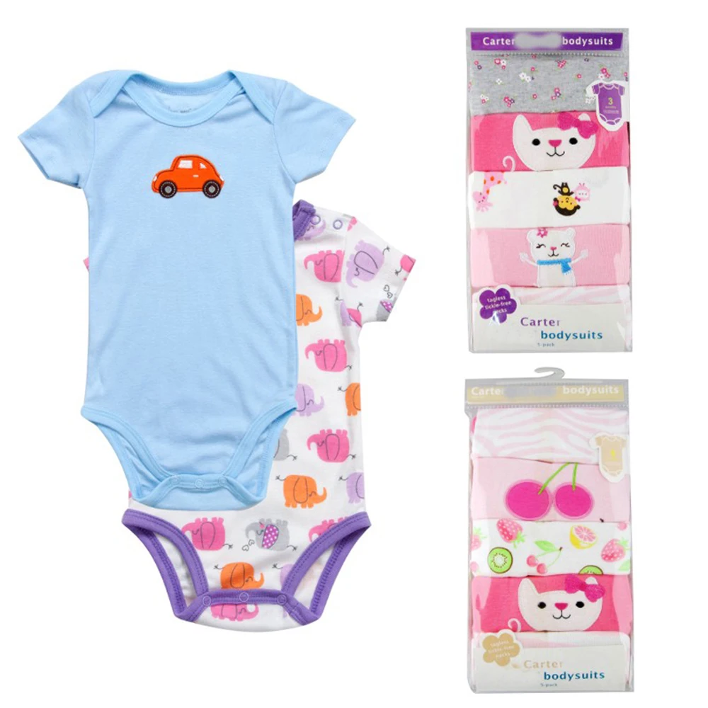 5-Pack Baby Short Rompers Children Cotton Summer Short Sleeve Boys Girls Clothes Infant Jumpsuits Top Selling baby Clothing Set
5-Pack Baby Short Rompers Children Cotton Summer Short Sleeve Boys Girls Clothes Infant Jumpsuits Top Selling baby Clothing Set