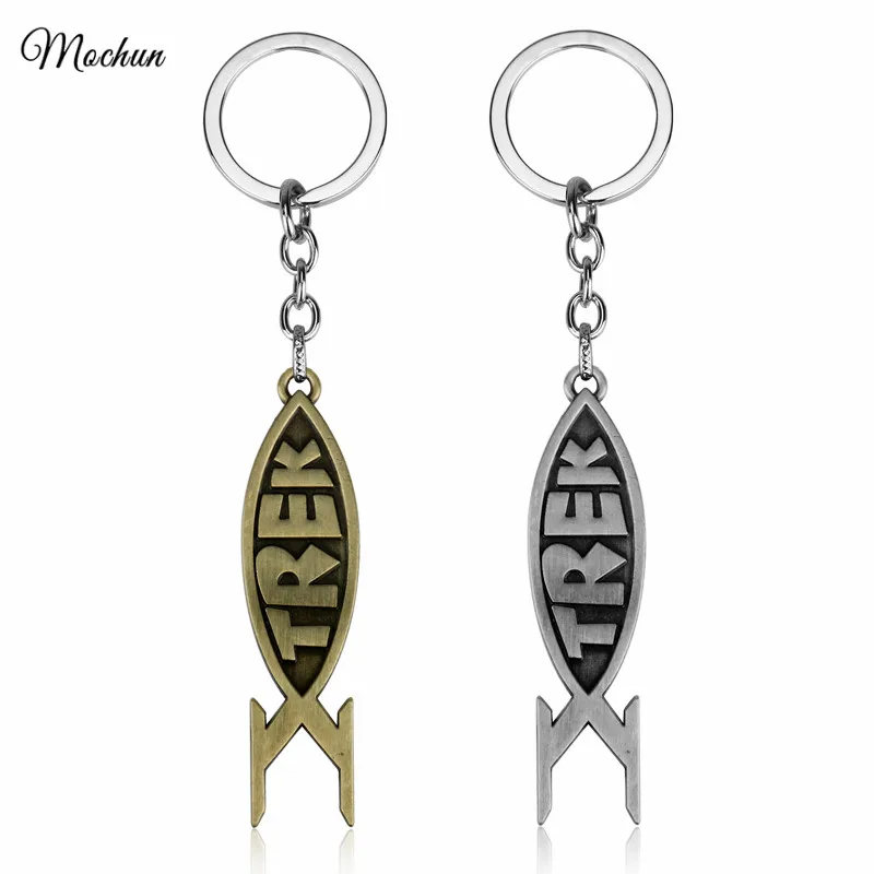 MQCHUN 2 Colors Star Trek Fish Keychain Hot Movie Pendant key chain keyring Jewelry toy gift for men women llaveros mujer hombre
MQCHUN 2 Colors Star Trek Fish Keychain Hot Movie Pendant key chain keyring Jewelry toy gift for men women llaveros mujer hombre