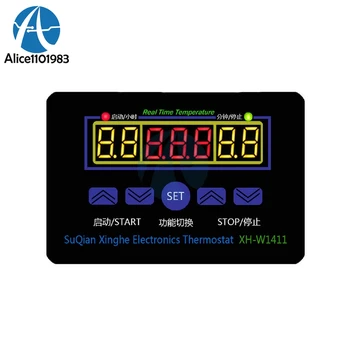 High Frequency W1411 AC 220V Digital LCD Temperaturregler Thermostat Schalter Control Controller Switch Sensor Degrees Celsius
High Frequency W1411 AC 220V Digital LCD Temperaturregler Thermostat Schalter Control Controller Switch Sensor Degrees Celsius