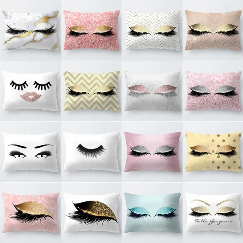 Lash Pillowcase Throw Pillows Eyelash Cushion Cover Home Decor Geometric Sofa cushion home decorative pillows Eye pillow cover
Lash Pillowcase Throw Pillows Eyelash Cushion Cover Home Decor Geometric Sofa cushion home decorative pillows Eye pillow cover