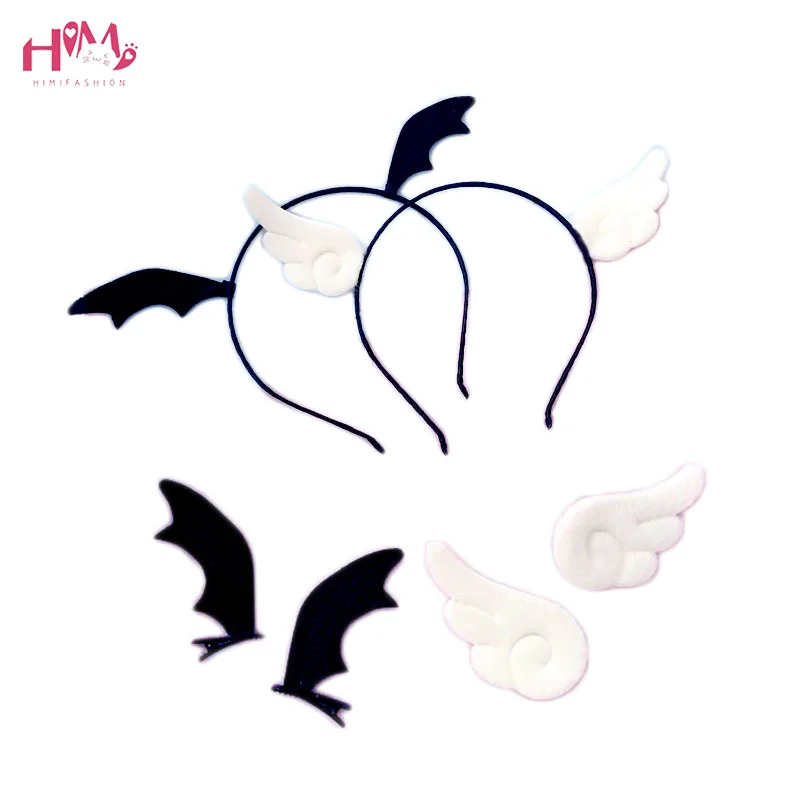 Halloween Funny Ear Hairband Headband Headwear Accessories Japanese Lolita Kawaii Hair Band Girls Angel Devil Wings Head Hoop
Halloween Funny Ear Hairband Headband Headwear Accessories Japanese Lolita Kawaii Hair Band Girls Angel Devil Wings Head Hoop