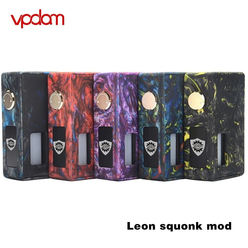Original Vpdam Leon Squonk Box Mod Mechanical E-cig Mod for BF RDA Tank VS Vandy vape Pulse BF Electronic Cigarette Mod
Original Vpdam Leon Squonk Box Mod Mechanical E-cig Mod for BF RDA Tank VS Vandy vape Pulse BF Electronic Cigarette Mod