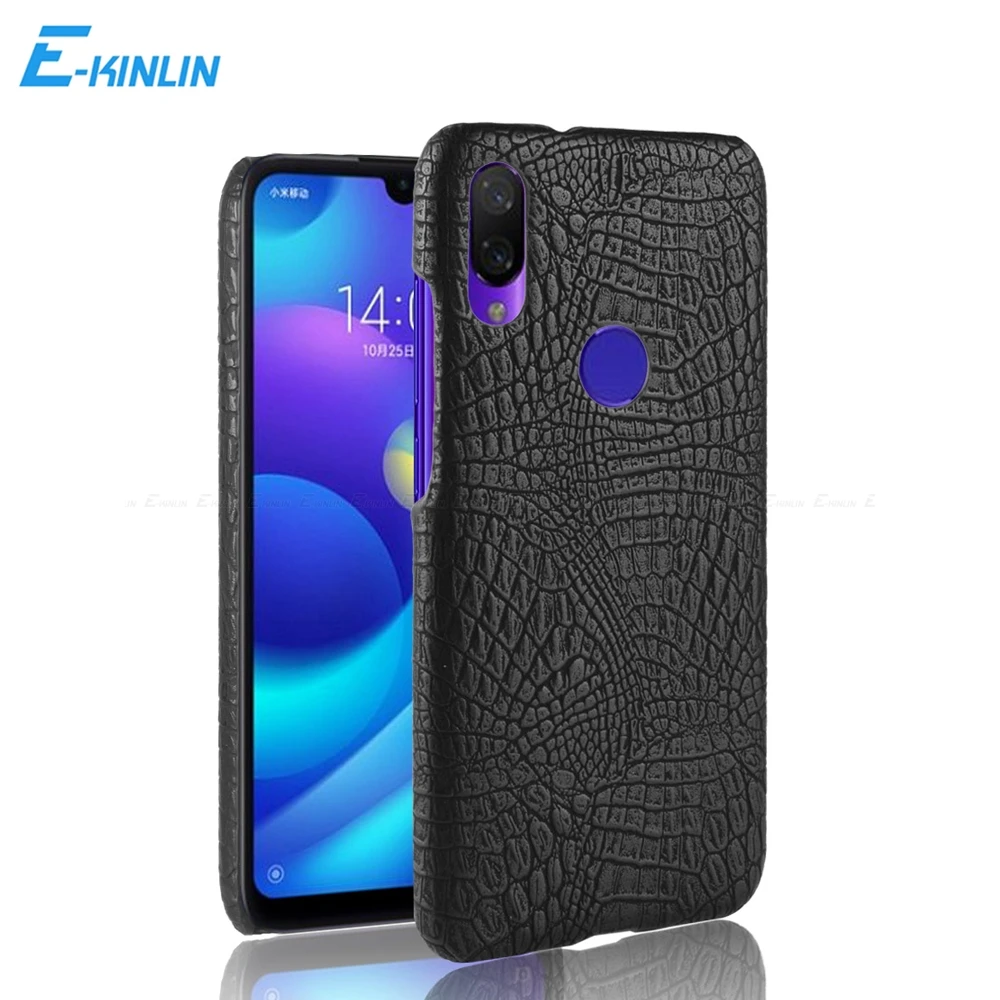 

Retro Crocodile Snake Back Cover For Xiaomi Redmi Go S2 Y2 Y1 Lite 6A Note 5 6 7 8 Pro AI 5A Prime Plus 4X 4 Global Leather Case