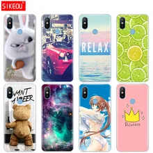 case for Xiaomi MI Mix 2S case cover for Xiaomi Mix 2S Mix 2 S cover soft TPU silicone 360 full bumper transparent cute anime(China)