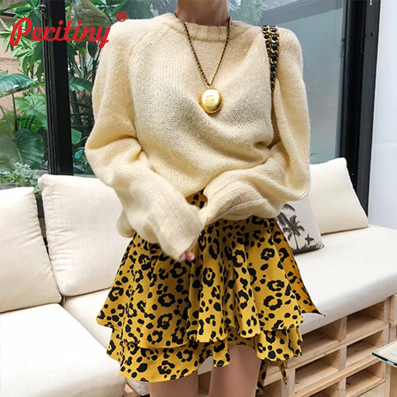 Peritiny Korean Style Sweaters and Pullovers Long Sleeve Jumper Autumn Winter Sweater Women Fashion Tops Knitted Clothing Female
Peritiny Korean Style Sweaters and Pullovers Long Sleeve Jumper Autumn Winter Sweater Women Fashion Tops Knitted Clothing Female