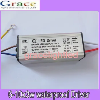 2pcs Waterproof Power Supply AC 110 220V LED Driver 6-10X3W 20W 650mA for 20w High power led light
2pcs Waterproof Power Supply AC 110 220V LED Driver 6-10X3W 20W 650mA for 20w High power led light