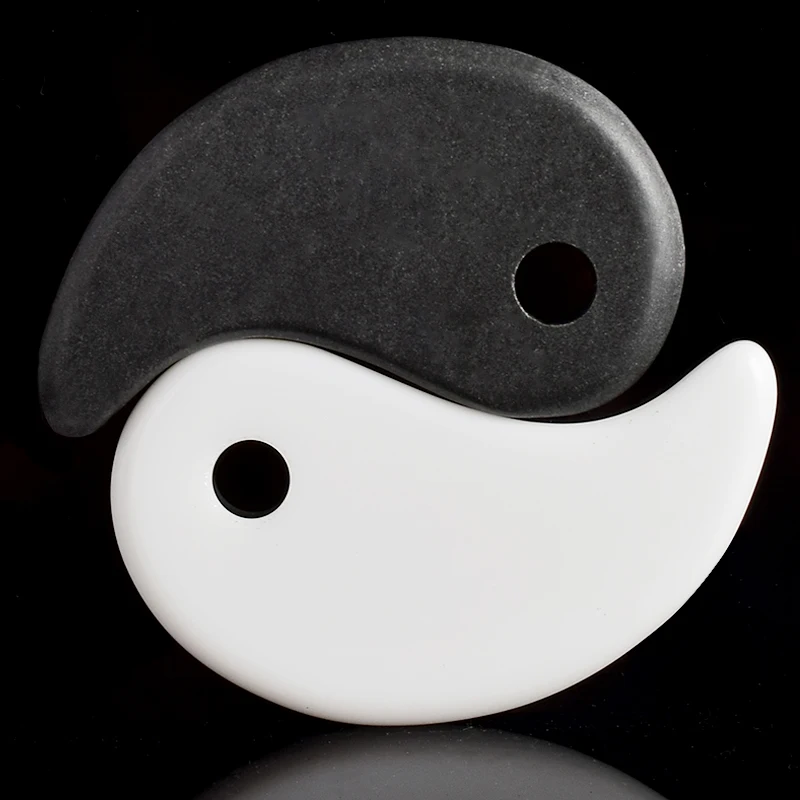 Ying and Yang Bian Stone Gua Sha Board Natural Face Massage Tools China Acupuncture Therapy Back Foot Body Massager Energy Stone
Ying and Yang Bian Stone Gua Sha Board Natural Face Massage Tools China Acupuncture Therapy Back Foot Body Massager Energy Stone