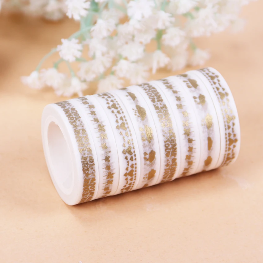 1PC Cute Clouds Thank You Bronzing Washi Tapes Decorative Tape Stickers Diary Album Label DIY Scrapbooking Stationery
1PC Cute Clouds Thank You Bronzing Washi Tapes Decorative Tape Stickers Diary Album Label DIY Scrapbooking Stationery