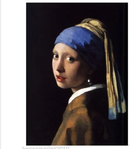 hand painted canvas oil paintings picture portrait Artist Jan Vermeer famous Reproduction painting Girl with a Pearl Earring
hand painted canvas oil paintings picture portrait Artist Jan Vermeer famous Reproduction painting Girl with a Pearl Earring