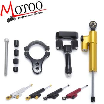 Motoo - Motorcycle Full set CNC Steering Damper Stabilizerlinear Linear Stabilizer Bracket kit For Yamaha YZF R3 2014-2017
Motoo - Motorcycle Full set CNC Steering Damper Stabilizerlinear Linear Stabilizer Bracket kit For Yamaha YZF R3 2014-2017