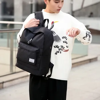 Backpack Casual Solid Color Material Nylon Multi-functional Large-capacity Student Schoolbag Simple Bag laptop backpacks
Backpack Casual Solid Color Material Nylon Multi-functional Large-capacity Student Schoolbag Simple Bag laptop backpacks