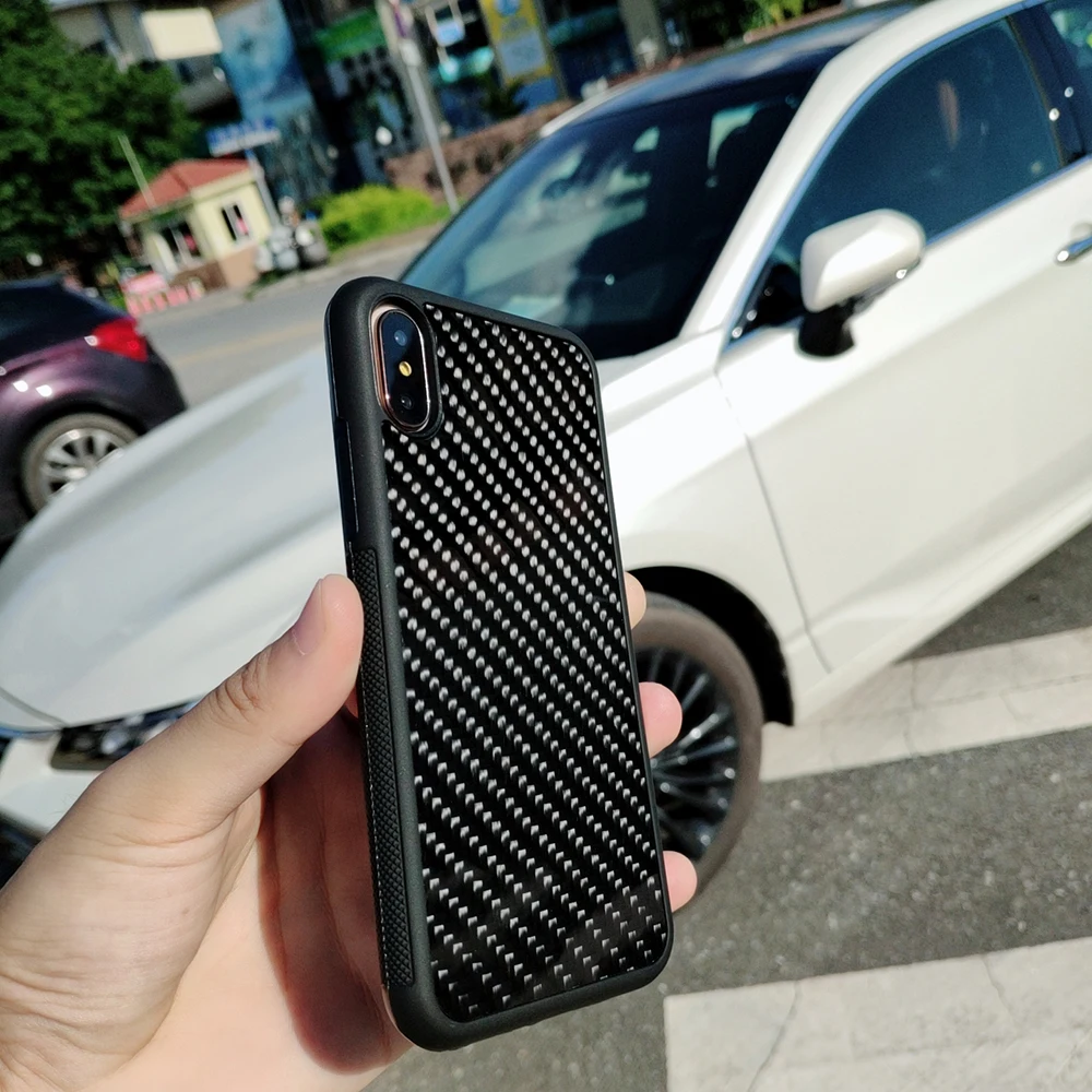 Real Carbon Fiber Glossy Case for iPhone X XS XR Cover Ultra Hybrid Soft Tpu for iPhone 7 8 7 Plus 8Plus Xsmax Mobile Phone Case
Real Carbon Fiber Glossy Case for iPhone X XS XR Cover Ultra Hybrid Soft Tpu for iPhone 7 8 7 Plus 8Plus Xsmax Mobile Phone Case