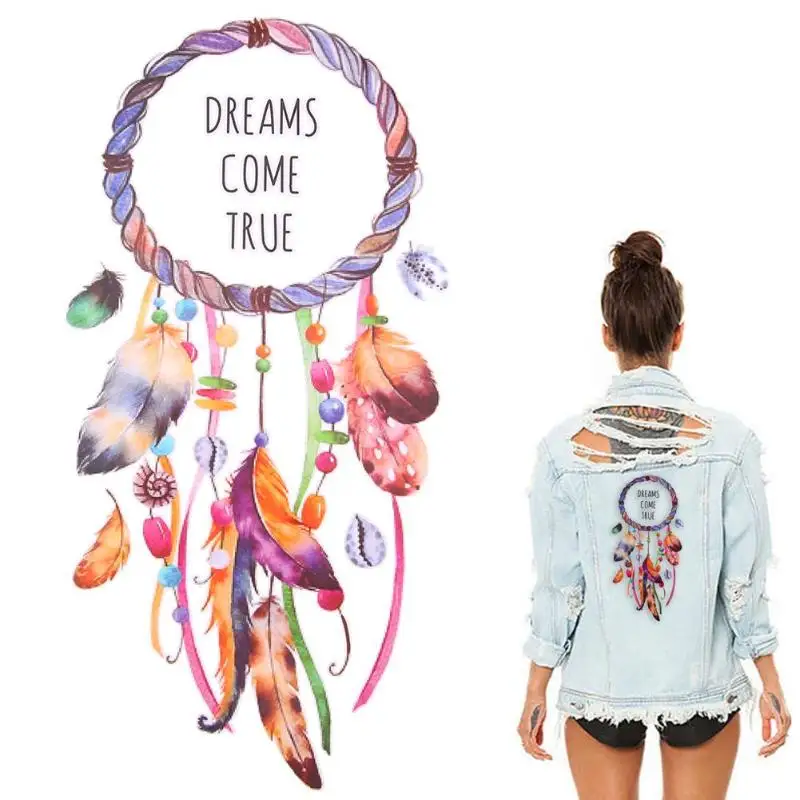 3D DIY Feather Dream Catcher Iron On Transfer Clothes Patches Logo Patch Cool Badges For Clothes Hippie Heat Transfer T-shirt
3D DIY Feather Dream Catcher Iron On Transfer Clothes Patches Logo Patch Cool Badges For Clothes Hippie Heat Transfer T-shirt