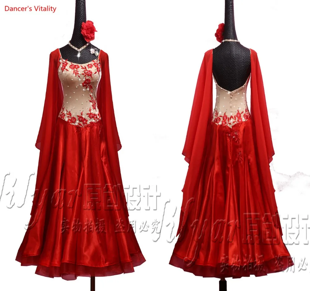 2019 NEW Advanced Customization Women New Modern Dance Skirt Ballroom Dance Big Dance Dance Dress Waltz fishbone Sexy Dress
2019 NEW Advanced Customization Women New Modern Dance Skirt Ballroom Dance Big Dance Dance Dress Waltz fishbone Sexy Dress