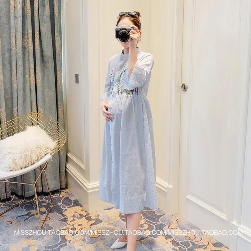 Embroidered Dresses Nursing Maternity Clothes For Pregnant Women Dress Feeding Pregnancy Dresses Maternity Summer Clothing
Embroidered Dresses Nursing Maternity Clothes For Pregnant Women Dress Feeding Pregnancy Dresses Maternity Summer Clothing