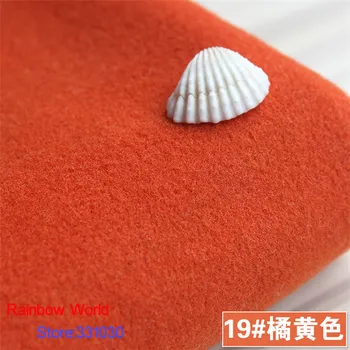 19# orange 1 meter one side brushed Imitation woolen garment fabric for DIY colthes overcoat skirt suit dress material
19# orange 1 meter one side brushed Imitation woolen garment fabric for DIY colthes overcoat skirt suit dress material