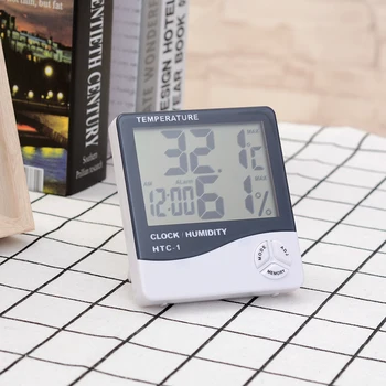 Indoor Room LCD Electronic Temperature Humidity Meter Digital Thermometer Hygrometer Weather Station BBQ kitch tool
Indoor Room LCD Electronic Temperature Humidity Meter Digital Thermometer Hygrometer Weather Station BBQ kitch tool