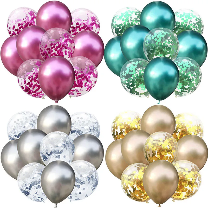 10pcs Thick Metallic Confetti Balloon Birthday Ballons Chrome Ballon Helium Inflatable Air Balls Party Birthday Deco S2XN
10pcs Thick Metallic Confetti Balloon Birthday Ballons Chrome Ballon Helium Inflatable Air Balls Party Birthday Deco S2XN