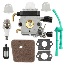 NEW2022 NEW 9PCS New Spark Plug Carburetor Set Part Air Fuel filter Gasket For STIHL FS38 FS45 FS46 FS55 Mower and Trimmer
NEW2022 NEW 9PCS New Spark Plug Carburetor Set Part Air Fuel filter Gasket For STIHL FS38 FS45 FS46 FS55 Mower and Trimmer