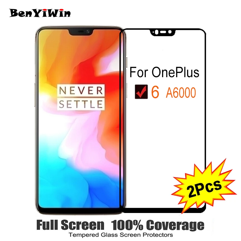 2PCS Full Cover Screen Protector Tempered Glass For Oneplus 6 6.28" 9H Protective glass For OnePlus six 1+ 6 1+6 A6000 Film Case
2PCS Full Cover Screen Protector Tempered Glass For Oneplus 6 6.28" 9H Protective glass For OnePlus six 1+ 6 1+6 A6000 Film Case
