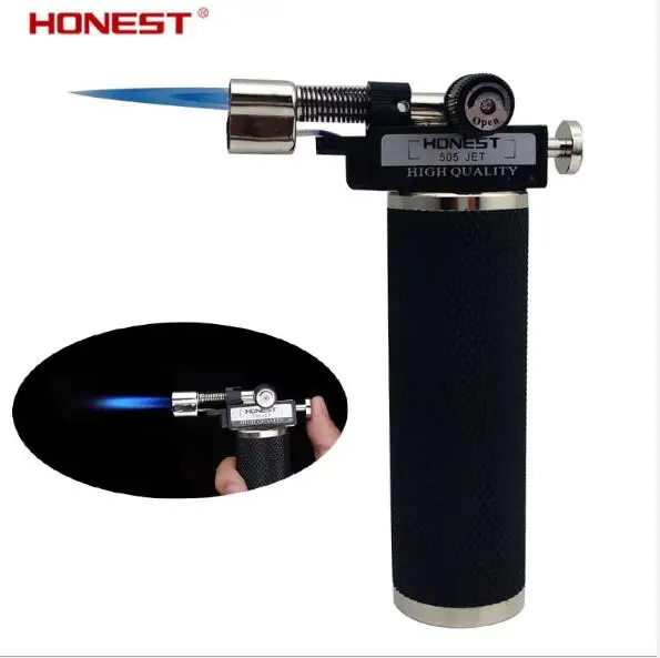 Honest 505 windshield lighter, direct firing torch gun, high temperature lighter, portable outdoor barbecue BBQ tool.
Honest 505 windshield lighter, direct firing torch gun, high temperature lighter, portable outdoor barbecue BBQ tool.