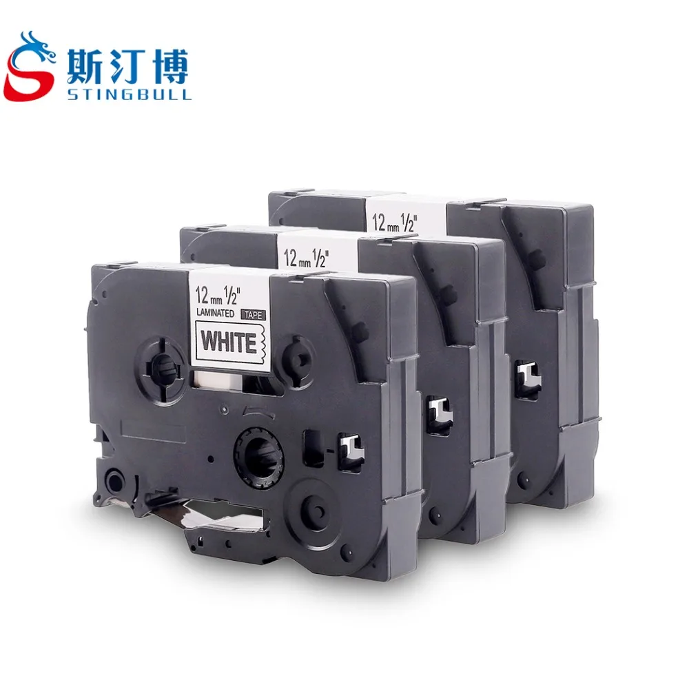 3 шт. TZe-231 TZ2-231 этикетки принтер ленты 12 мм для брата PT-9700PC PT-9800PCN PT-800T PT-E800TK PT-D450 PT-E550W