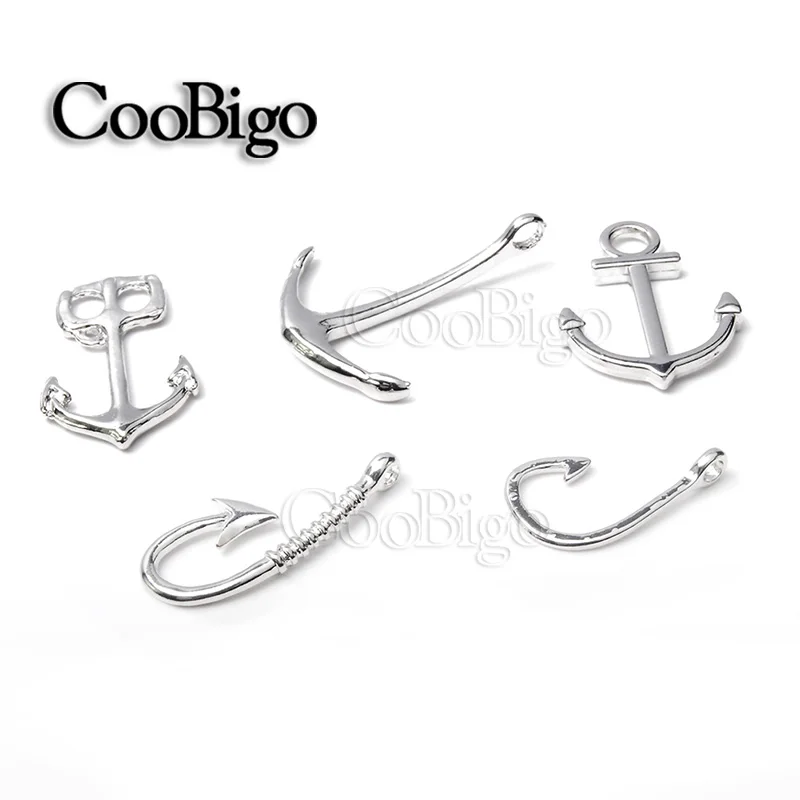 1Pcs Nautical Anchor Fishhook Charm Pendant Alloy Jewelry DIY Leather Cord Clasps For Chain Paracord Bracelet
1Pcs Nautical Anchor Fishhook Charm Pendant Alloy Jewelry DIY Leather Cord Clasps For Chain Paracord Bracelet