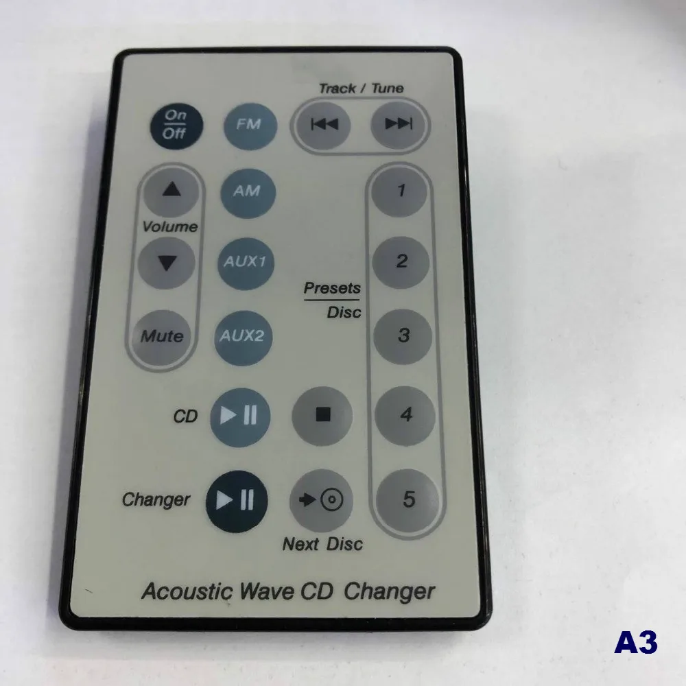 Remote Control suitable for bosee Soundtouch Acoustic Wave CD Changer/CD System I II III IV 5 CD Multi Disc Player
Remote Control suitable for bosee Soundtouch Acoustic Wave CD Changer/CD System I II III IV 5 CD Multi Disc Player