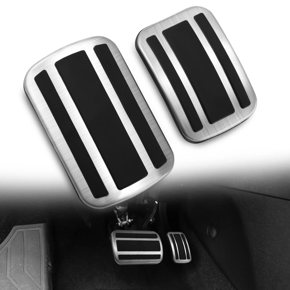 2Pcs Stainless Steel Car Gas Brake Accelerator Pedal Pad Cover AT For Peugeot 3008 GT 5008 2017 2018 No Drill Non slip
2Pcs Stainless Steel Car Gas Brake Accelerator Pedal Pad Cover AT For Peugeot 3008 GT 5008 2017 2018 No Drill Non slip