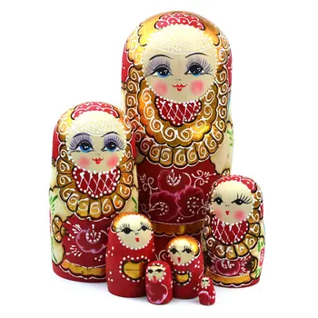 7pcs New Wooden Russian Nesting Dolls Braid Girl Toy Traditional Matryoshka Wishing Dolls for Birthday 88 FJ88
7pcs New Wooden Russian Nesting Dolls Braid Girl Toy Traditional Matryoshka Wishing Dolls for Birthday 88 FJ88