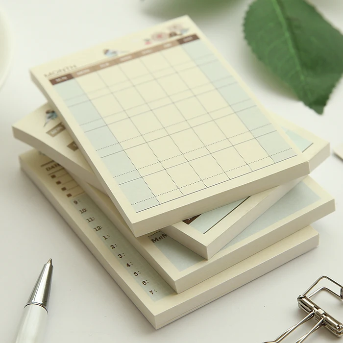 Korean Kawaii Cute School Supplies Weekly Monthly Plan Time Schedule Desk Note Memo Pad Planner Agendas Sticky Notes
Korean Kawaii Cute School Supplies Weekly Monthly Plan Time Schedule Desk Note Memo Pad Planner Agendas Sticky Notes