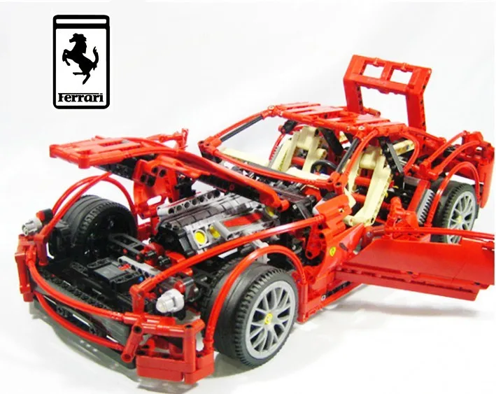 1322pcs/set 1:10 559GTB Formula Racing Car Model Building Sets Bricks Toys Technology Blocks Compatible With Lego
1322pcs/set 1:10 559GTB Formula Racing Car Model Building Sets Bricks Toys Technology Blocks Compatible With Lego