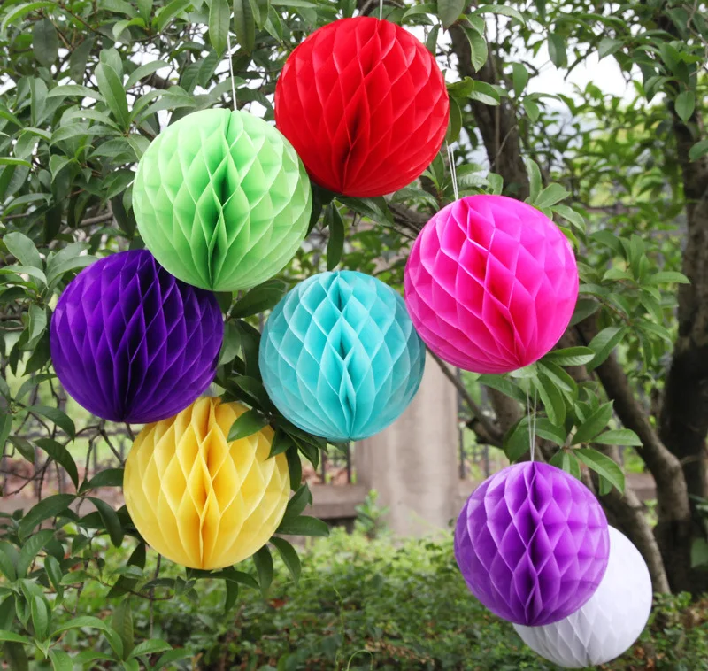 10cm 4" Honeycomb Ball Flower Paper Lantern Babyshower Birthday Party Decoration Lampion Wedding Christmas Festive Supplies
10cm 4" Honeycomb Ball Flower Paper Lantern Babyshower Birthday Party Decoration Lampion Wedding Christmas Festive Supplies