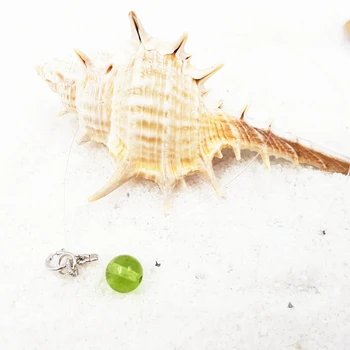 Lii Ji Natural Peridot 7mm 925 sterling silver Choker Invisible Necklace
Lii Ji Natural Peridot 7mm 925 sterling silver Choker Invisible Necklace