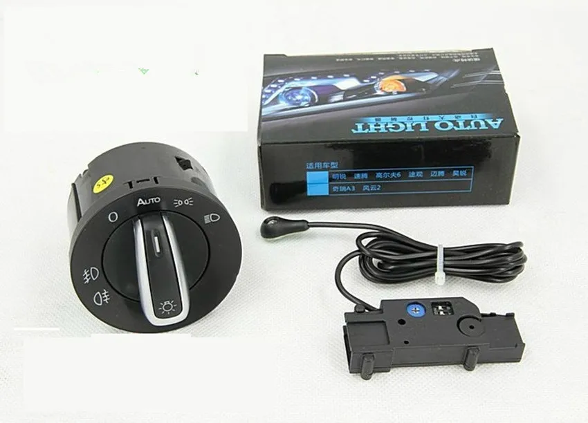 Auto Light Sensor With Headlight Switch For VW Golf MK5 MK6 Jetta MK5