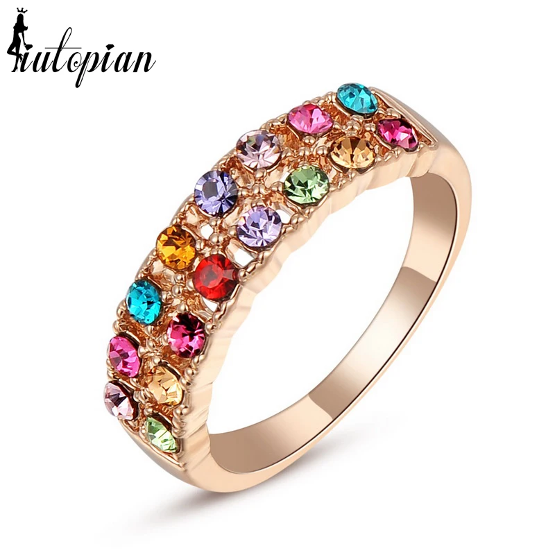 Iutopian Brand Rose 18KGP Genuine Austria Crystal Ring With Austrian Crystal Stellux Dont Lose Color #RG95126
Iutopian Brand Rose 18KGP Genuine Austria Crystal Ring With Austrian Crystal Stellux Dont Lose Color #RG95126