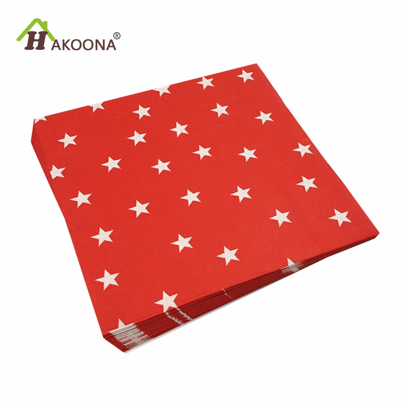 HAKOONA 60 PIECES Decoupage Paper Supplies Red Stars Pattern Paper Rhombus Decoupage Napkins American Style
HAKOONA 60 PIECES Decoupage Paper Supplies Red Stars Pattern Paper Rhombus Decoupage Napkins American Style