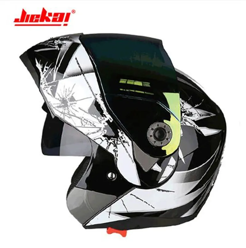 JIEKAI Motorcycle Helmet Men Motocross Helmet Full Face Helmets Motorbike Chopper Racing Filp Up Modular Riding Casco Moto
JIEKAI Motorcycle Helmet Men Motocross Helmet Full Face Helmets Motorbike Chopper Racing Filp Up Modular Riding Casco Moto