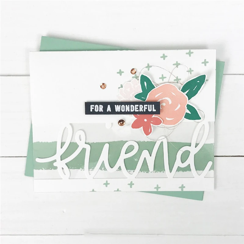 DiyArts Letter Friend Smile Metal Cutting Dies Scrapbooking for Cards Making DIY Album Embossing Paper Stencil Craft Dies 2019
DiyArts Letter Friend Smile Metal Cutting Dies Scrapbooking for Cards Making DIY Album Embossing Paper Stencil Craft Dies 2019