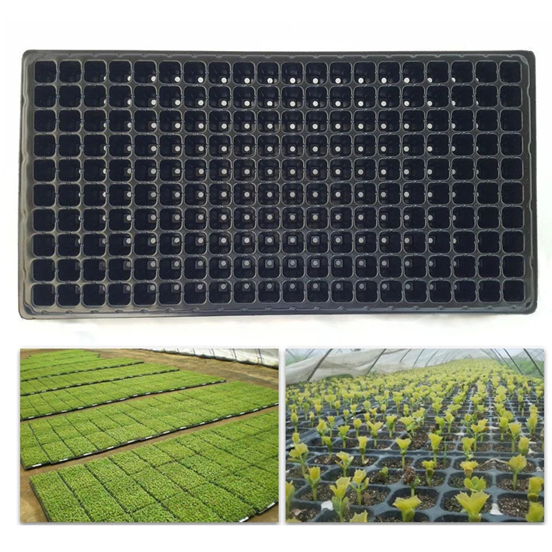 200 Cells Seedling Starter Tray Extra Strength Seed Germination Plant Propagation