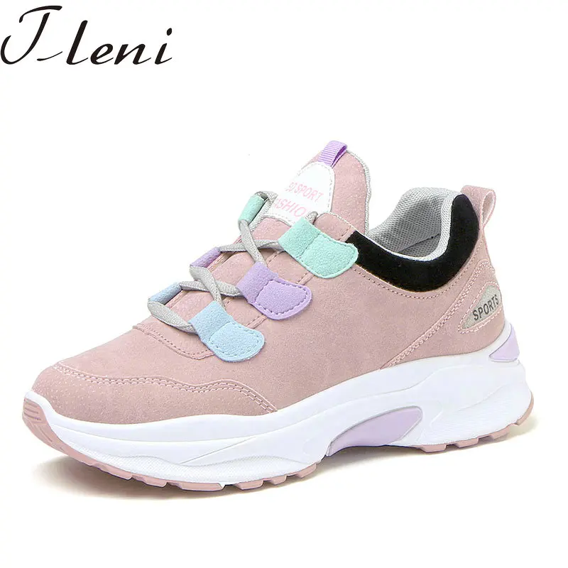Tleni Women Running Shoes Black Pink Sport Shoes for Female Autumn Winter Athletic Footwear Woman Rubber Sole Sneakers ZX-153
Tleni Women Running Shoes Black Pink Sport Shoes for Female Autumn Winter Athletic Footwear Woman Rubber Sole Sneakers ZX-153