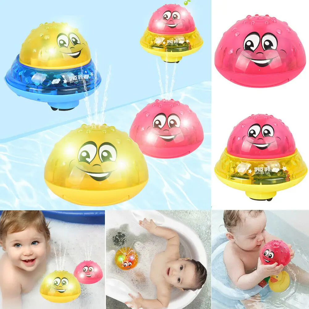 Children's Electric Bath Toy Water Spraying Tool Induction Sprinkler Toy Light Baby Play Bath Toy Water Spray Toy
Children's Electric Bath Toy Water Spraying Tool Induction Sprinkler Toy Light Baby Play Bath Toy Water Spray Toy