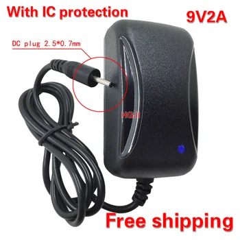 DC9V2A tablet PC charge adapter dc plug 2.5*0.7mm AC/DC 9v 2a power adapter for ipad US/EU 
DC9V2A tablet PC charge adapter dc plug 2.5*0.7mm AC/DC 9v 2a power adapter for ipad US/EU