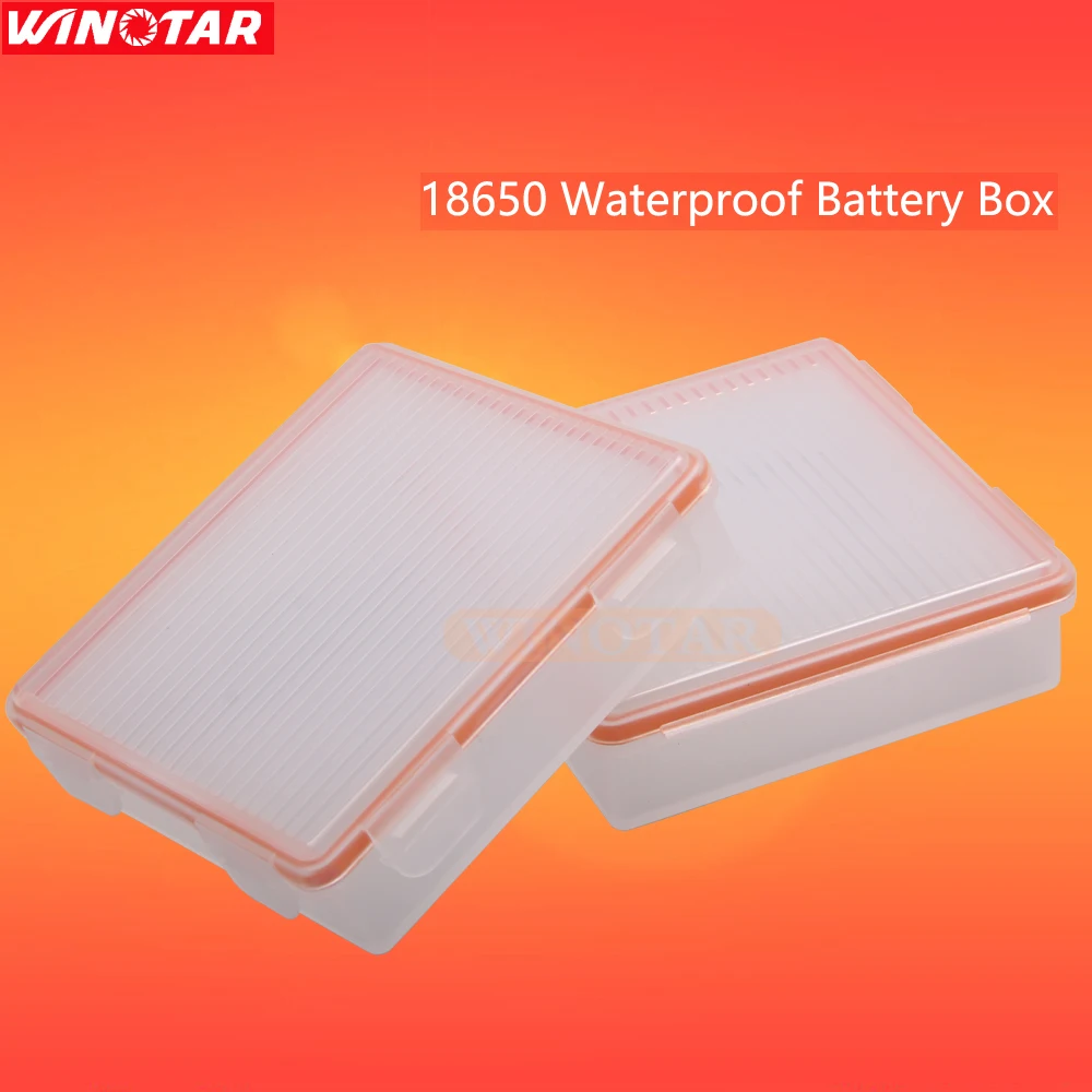 2PCS Waterproof 4 Cell 18650 or 8 Cell CR123A Transparent Battery Storage Case Battery Box,free tracking numbe
2PCS Waterproof 4 Cell 18650 or 8 Cell CR123A Transparent Battery Storage Case Battery Box,free tracking numbe
