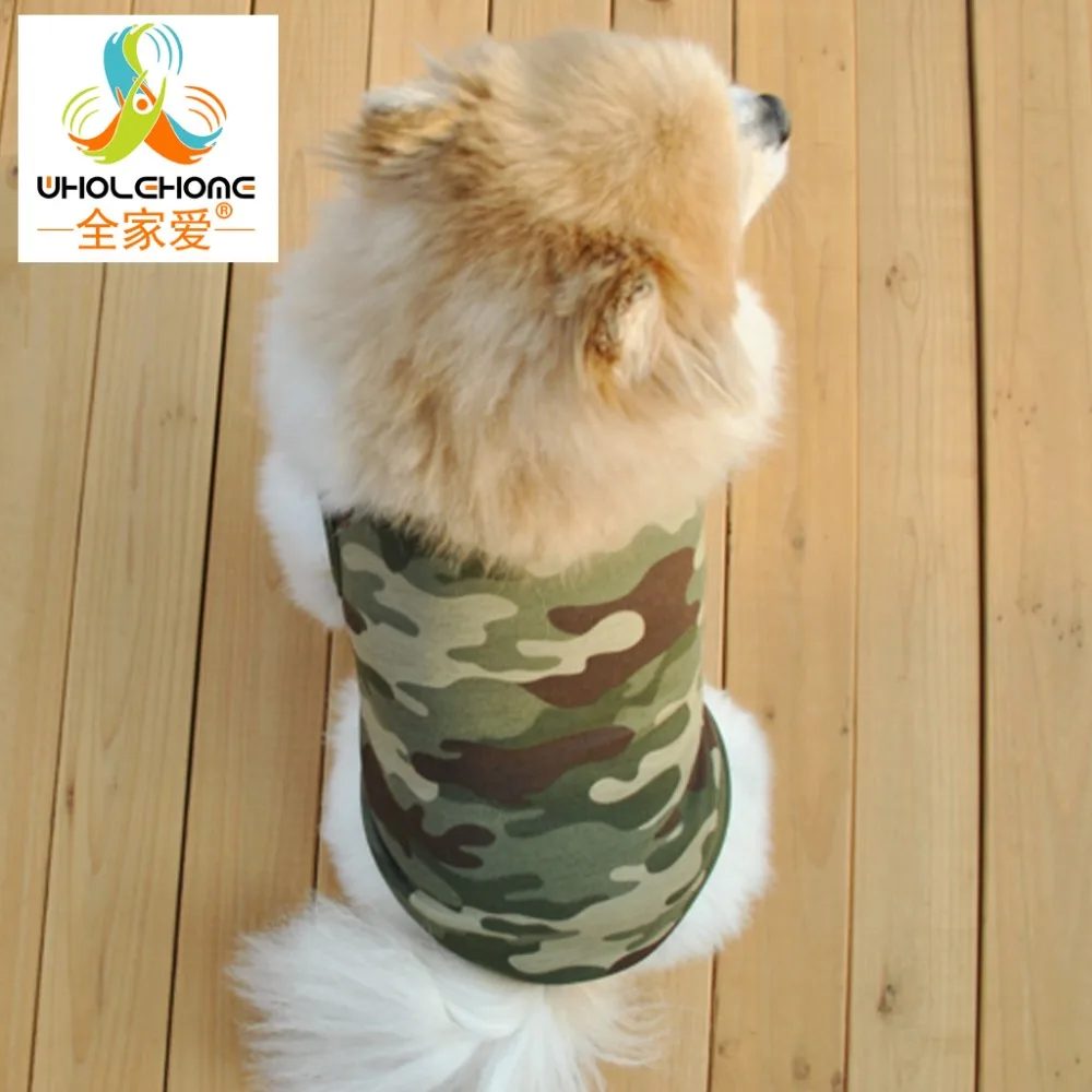 Fashion Pet Dog Cat Cute Camo T-shirt Clothes Vest Summer Camouflage Coat Costumes Clothing Products For Dogs Top Quality
Fashion Pet Dog Cat Cute Camo T-shirt Clothes Vest Summer Camouflage Coat Costumes Clothing Products For Dogs Top Quality