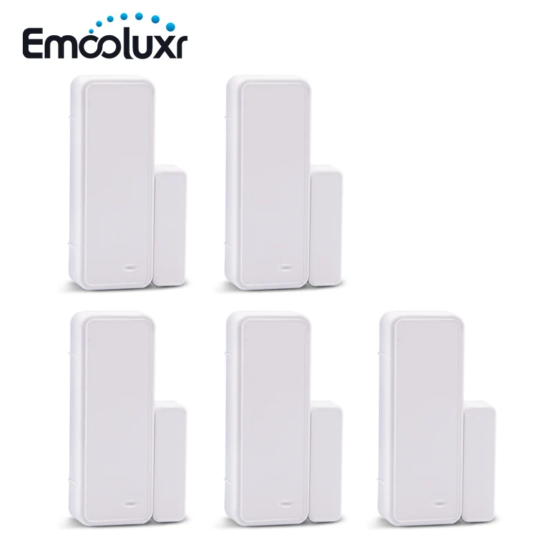 5pc 433MHz EV1527 two-way wireless intelligent door/window sensor, APP control wifi door detector for alarma casa G90B plus G90E
5pc 433MHz EV1527 two-way wireless intelligent door/window sensor, APP control wifi door detector for alarma casa G90B plus G90E