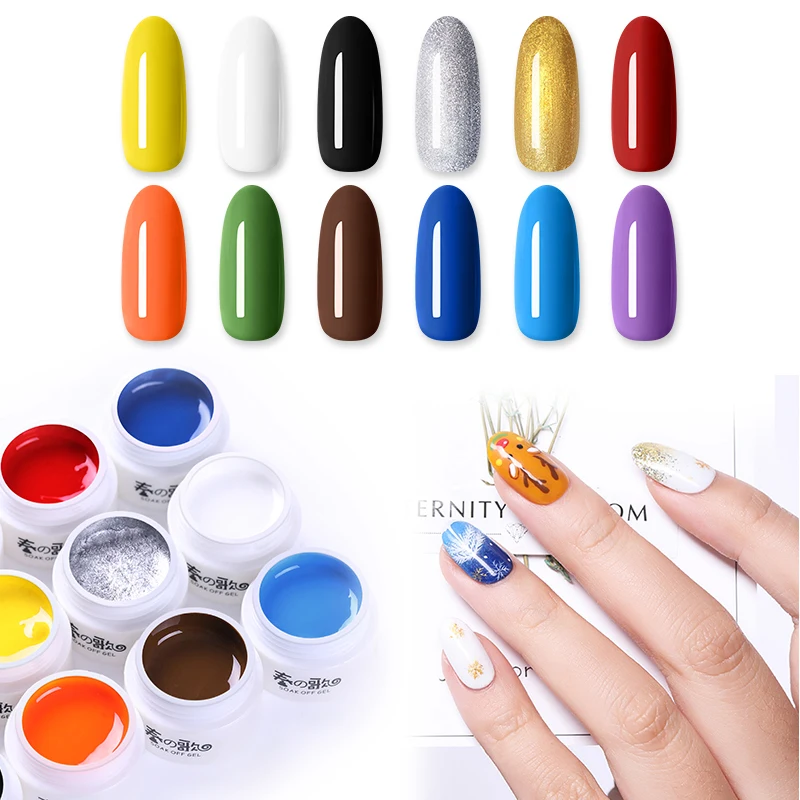 Harunouta 5g Nail Painting UV Gel Polish in Box Colorful Soak Off UV Gel Varnish Nail Art Design Manicure
Harunouta 5g Nail Painting UV Gel Polish in Box Colorful Soak Off UV Gel Varnish Nail Art Design Manicure