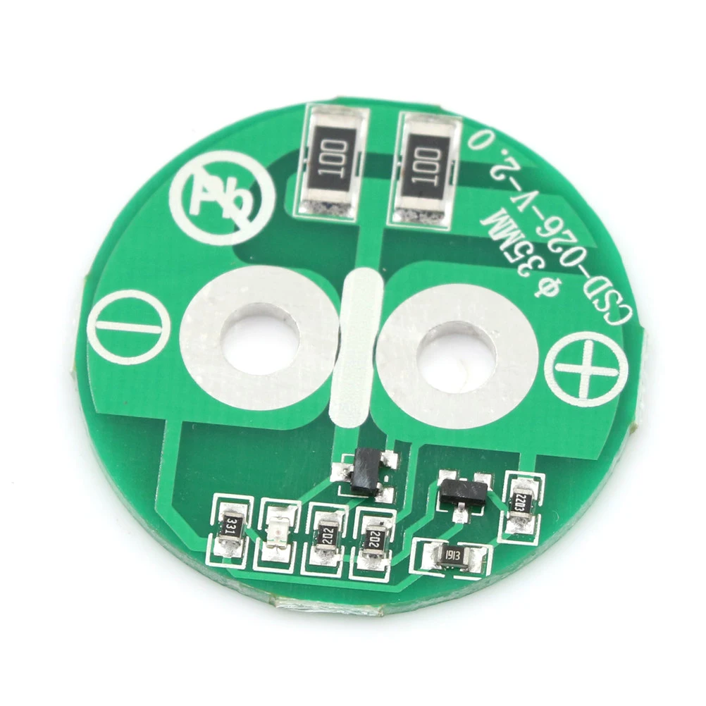 1pcs 3.5cm Universal 2.7V 500F Super Capacitor Balancing Protection Board S08 Drop ship
1pcs 3.5cm Universal 2.7V 500F Super Capacitor Balancing Protection Board S08 Drop ship